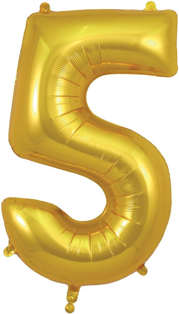 Cijfer Gold 5 - O34"