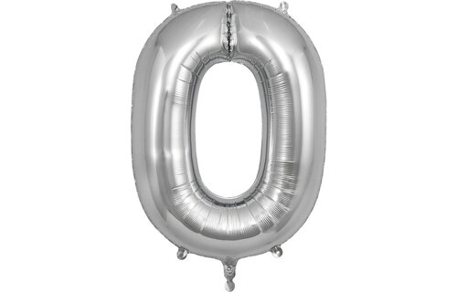 Cijfer Silver 0 - O34"