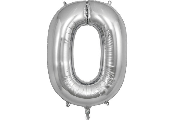 Cijfer Silver 0 - O34"