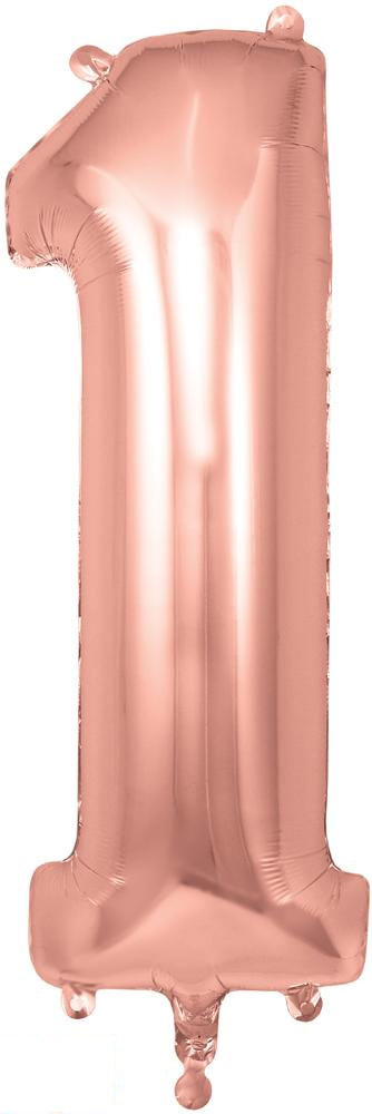 Cijfer Rose Gold 1 - O34"