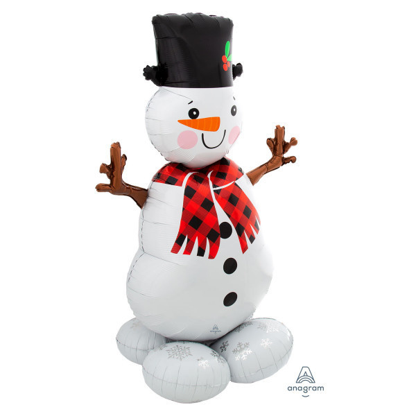 Airloonz - Snowman - A87.5 x 137,5 cm