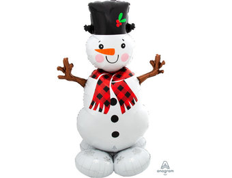 Airloonz - Snowman - A87.5 x 137,5 cm
