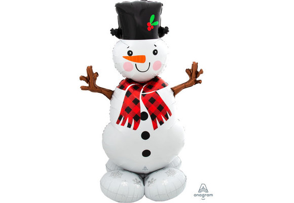 Airloonz - Snowman - 87.5x137,5cm..