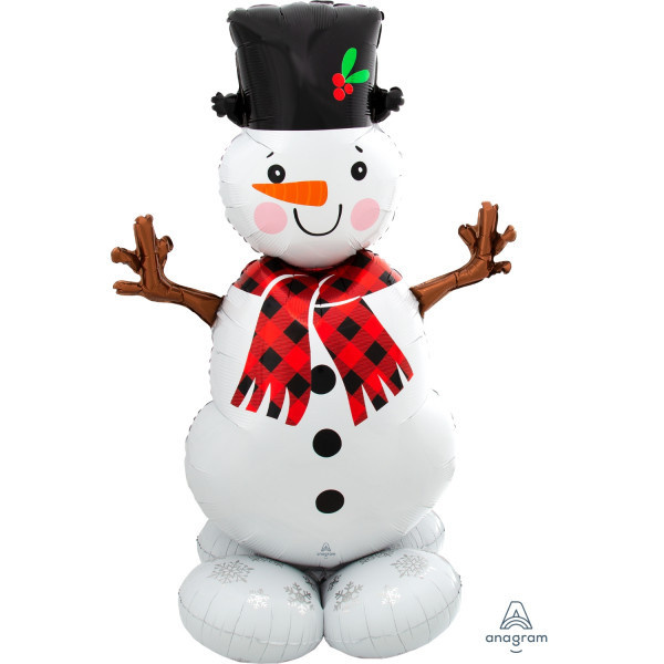 Airloonz - Snowman - A87.5 x 137,5 cm