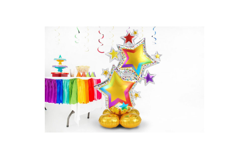 Airloonz - Star Cluster Colorful - 86x149cm - Anagram