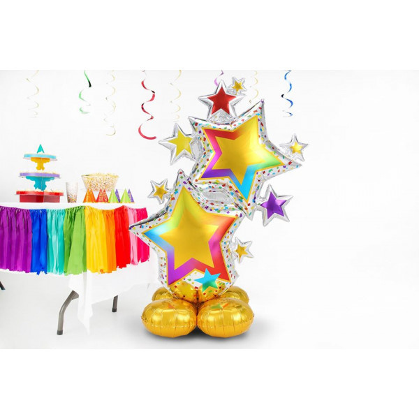 Airloonz - Star Cluster Colorful - 86x149cm - Anagram