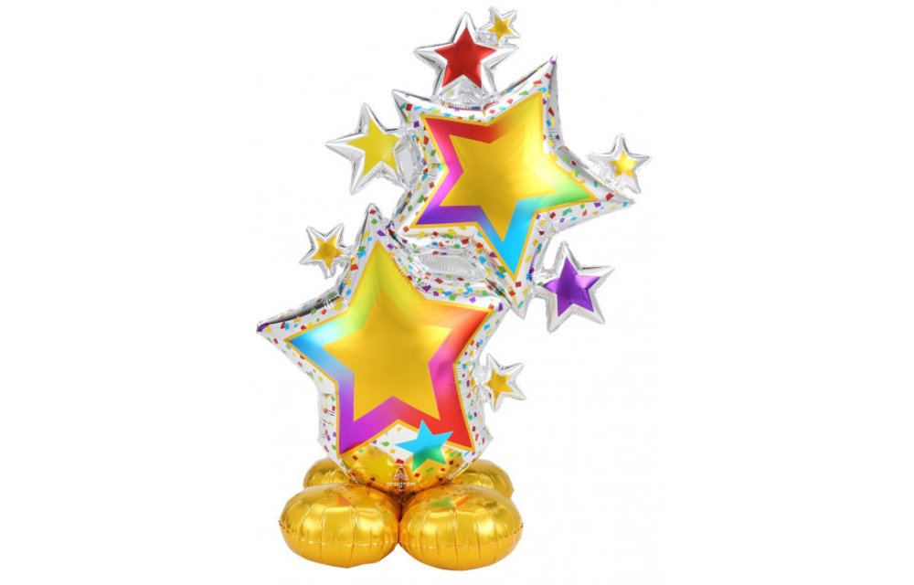 Airloonz - Star Cluster Colorful - 86x149cm - Anagram