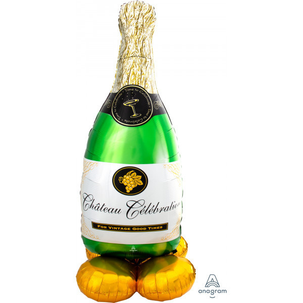 Airloonz - Bubbly Wine Bottle - A60cm x 152cm