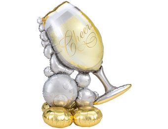 Airloonz - Bubbly Wine Glass - A73 x 147 cm