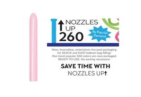 Nozzle Up - 260 - Pink 009 - 50 Stuks
