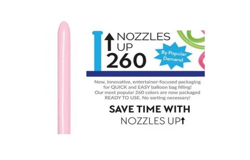 Nozzle Up - 260 - Sempertex - Pink 009 - 50 ct