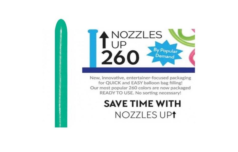 Nozzle Up - Sempertex 260  - Green 030 - 50 stuks