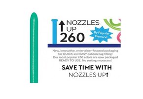 Nozzle Up - 260  - Green 030 - 50 pcs