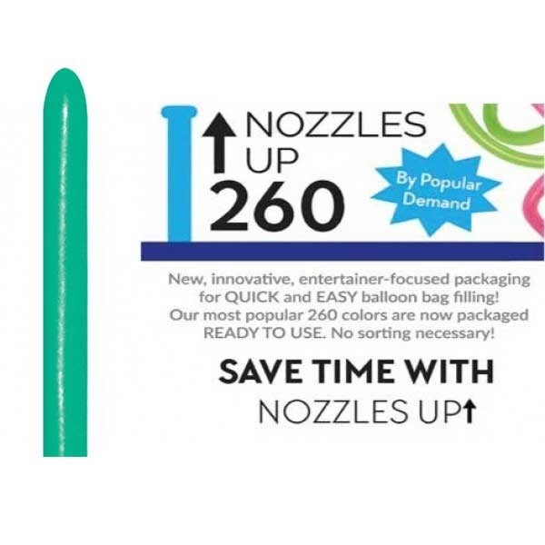Nozzle Up - Sempertex 260  - Green 030 - 50 stuks