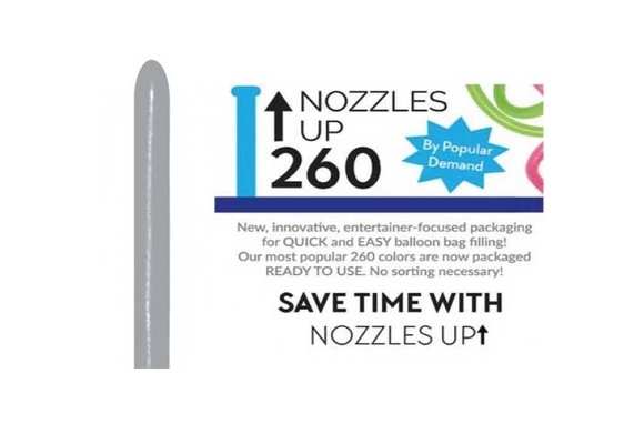 Nozzle Up - 260 - Grey 081 - 50 Stuks