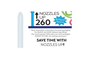 Nozzle Up - 260  - White 005 - 50 cnt
