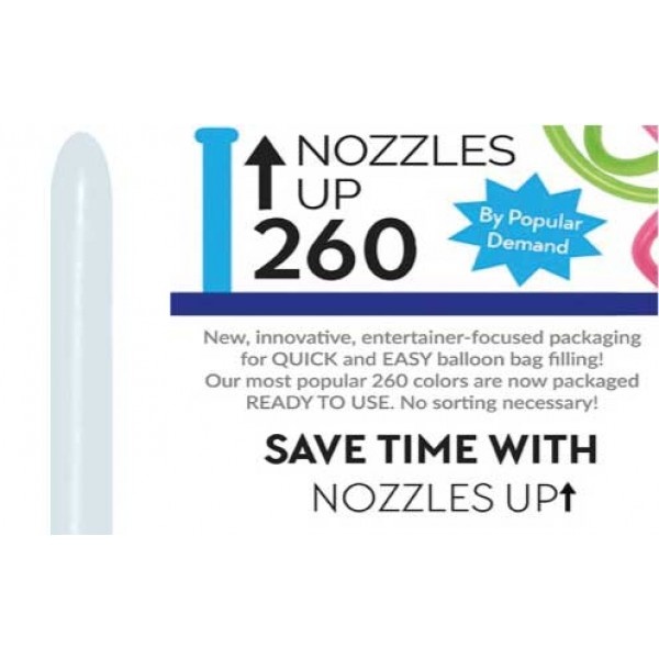 Nozzle Up - Sempertex 260  - White 005 - 50 count