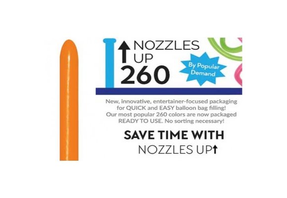 Nozzle Up - 260 - Orange 061 - 50 Stuks