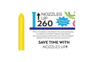 Nozzle Up - 260  - Yellow 020 - 50 pcs.
