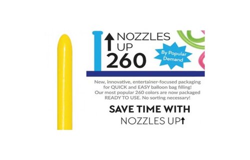 Nozzle Up - Sempertex 260  - Yellow 020 - 50 stuks