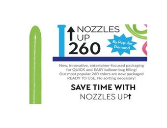 Nozzle Up - 260 - Lime Green 031 - 50 Stuks