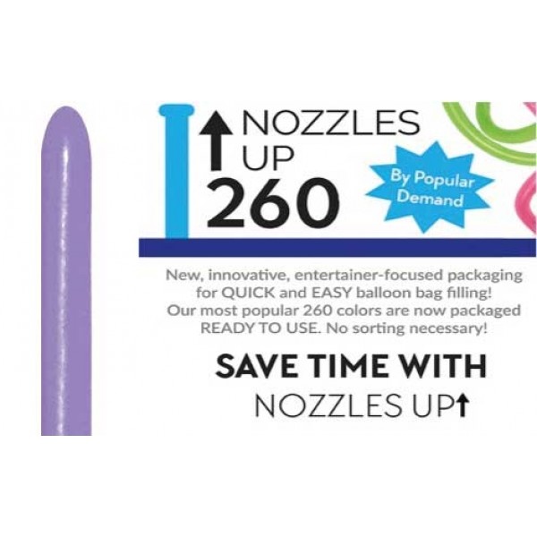 Nozzle Up - Sempertex 260  - Lilac 050 - 50 Stuks