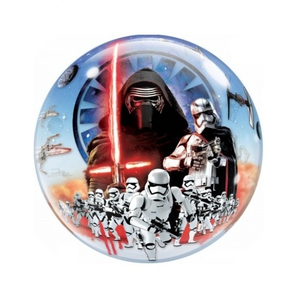 BUBBLE Star Wars The Force Awakens - 22 inch - Qualatex