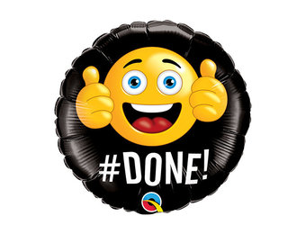 MICRO - #Done! - 9 inch - Qualatex - VOL