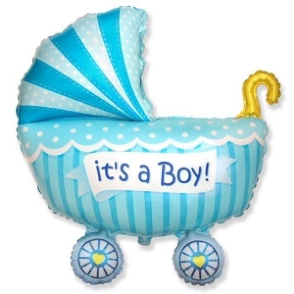 MICROFOIL - Baby Buggy Boy Bright Blue - FX14" leeg