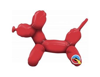 MICROFOIL - Balloon Dog Red - 14 inch - Qualatex