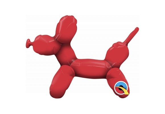 MICROFOIL - Balloon Dog Red - 14 inch - Qualatex