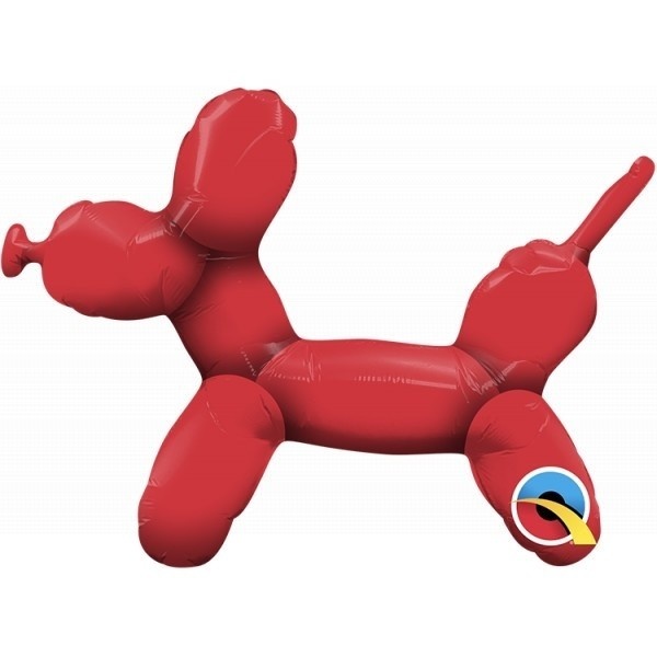MICROFOIL - Balloon Dog Red - Q14" leeg