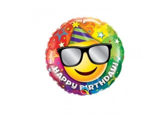 MICRO - Birthday - Smiley - 9 inch - Qualatex