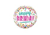 MICRO - Birthday - Sprinkles - 9 inch - Qualatex