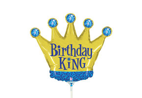 MICRO - Birthday - King Crown - 14 inch - Betallic - VOL