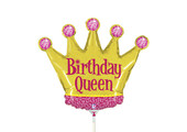 MICRO - Birthday - Queen Crown  - 14 inch - Betallic - VOL