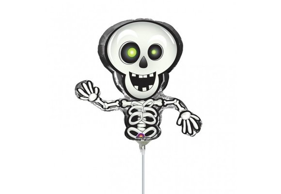 MICROFOIL - Dancing Skeleton - 14 inch - Anagram  - Airfilled