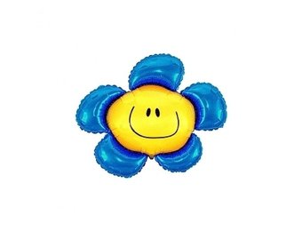 MICROFOIL - Funny Flower / Bloem Blauw -14 inch - Flex
