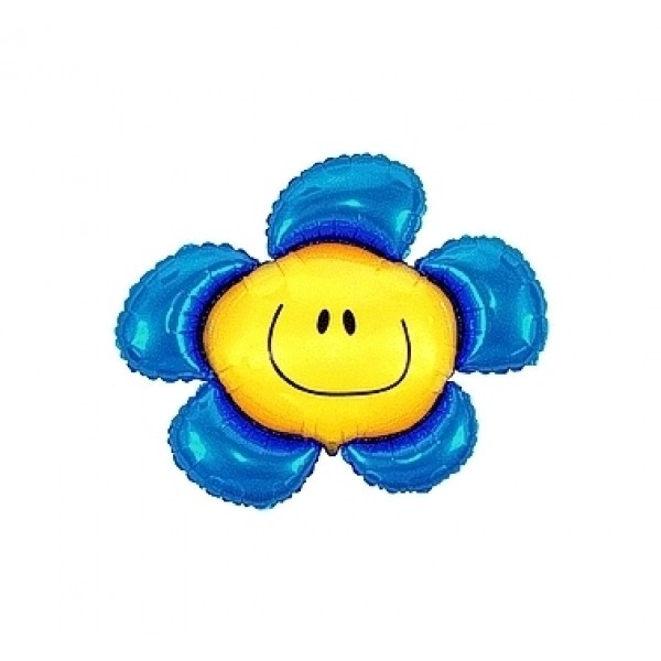 MICROFOIL - Funny Flower / Bloem Blauw - FX14" leeg