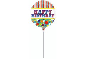 SALE > MICROFOIL - Happy Birthday Big Top - 9 inch - Anagram