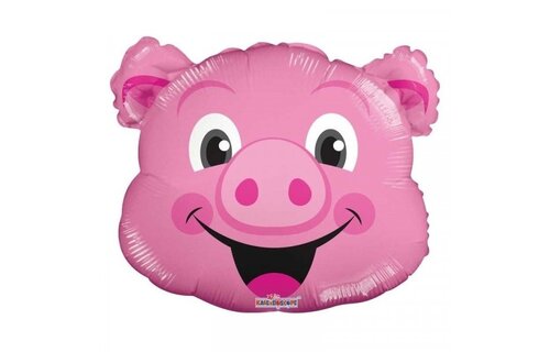 MICRO - Happy Pig - 14 inch - Kaleidoscoop - AIrfilled