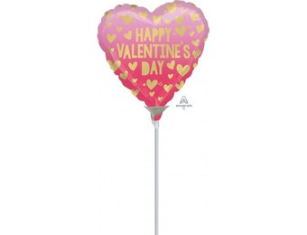 MICRO - HEART Valentine's Day - Pink Ombre - 9inch - Anagram