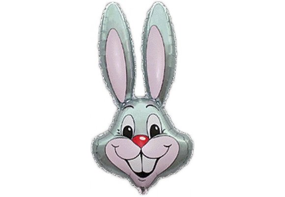 MICROFOIL - Konijn Hoofd Grijs - 14 inch - Flex