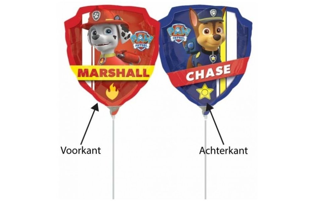 MICROFOIL - Paw Partrol Shield - 14 inch - Anagram - Airfilled