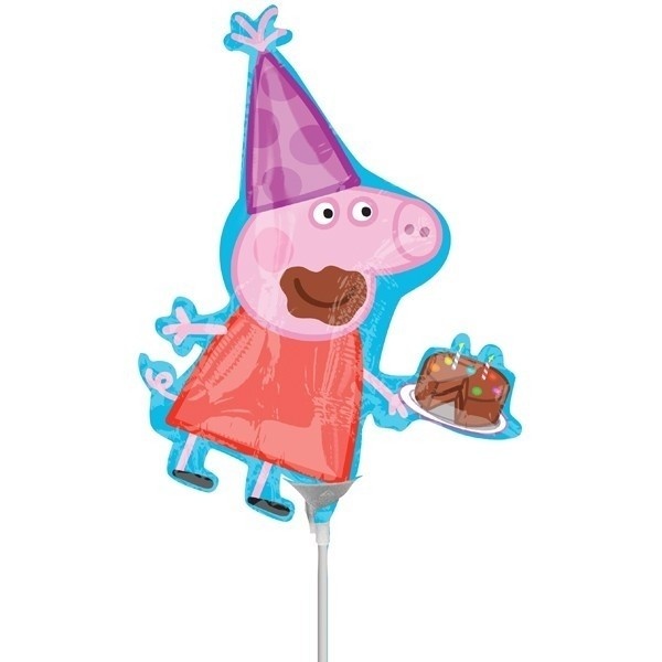 MICROFOIL - Peppa Pig Party - A14" leeg