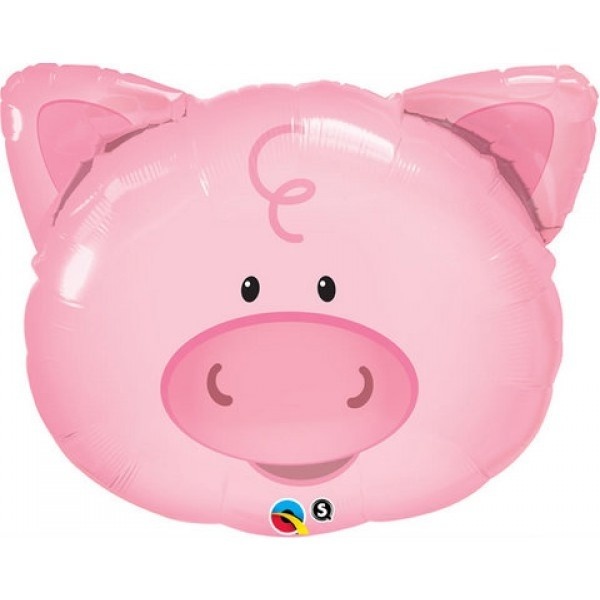 MICRO - Playful Pig - 14 inch - Qualatex - Airfilled