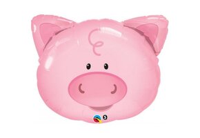 MICRO - Playful Pig - 14 inch - Qualatex