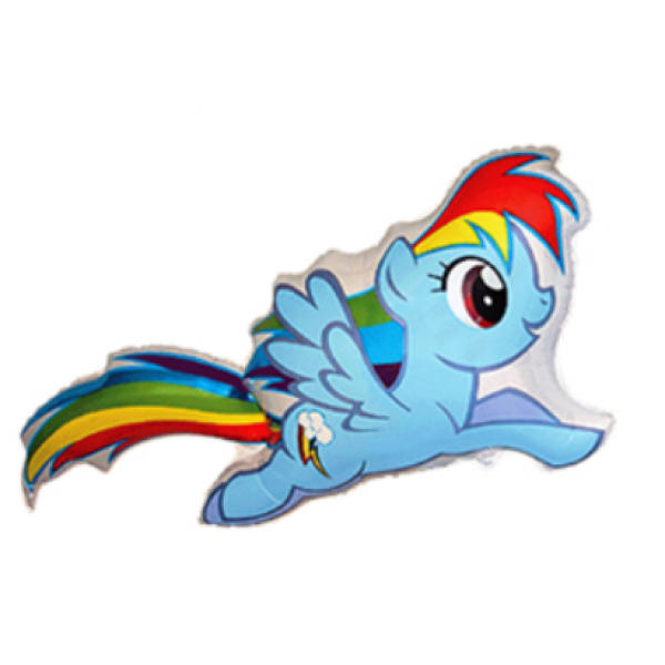 SALE > MICROFOIL - Rainbow Dash - FX14" leeg
