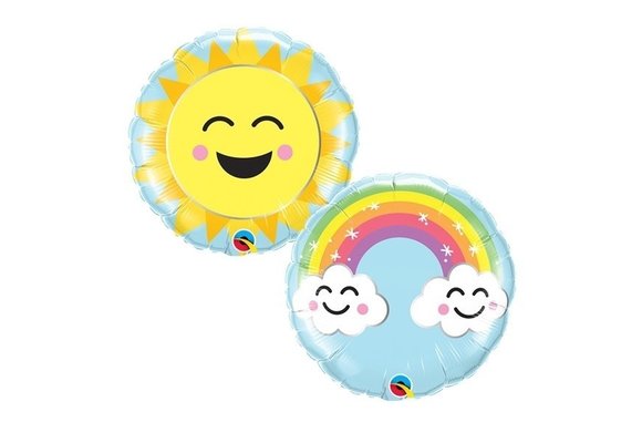 MICRO - Sunshine Rainbow - 9 inch - Qualatex