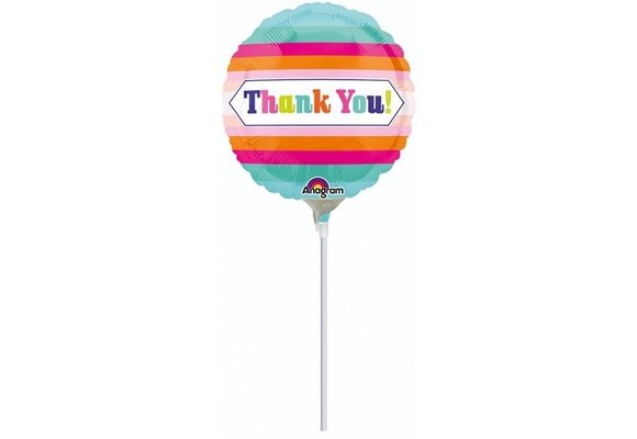 SALE > MICROFOIL - Thank You Multi Language - 9 Inch - Anagram - Airfilled